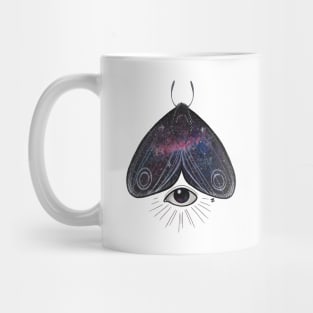 Space Moth Enlightenment Mug